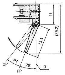 光電開(kāi)關(guān)致動(dòng)器形式E