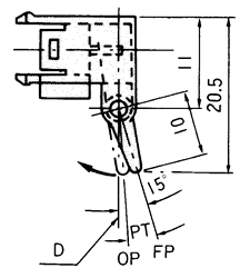 光電開(kāi)關(guān)致動(dòng)器形式G