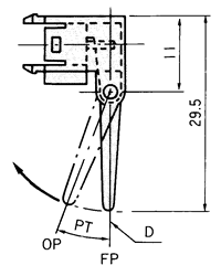 光電開(kāi)關(guān)致動(dòng)器形式I